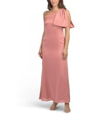 Marshalls Chelsea One Shoulder Gown For - Pink