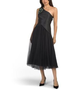 Marshalls Annabeth Tea-Length Dress For - Black