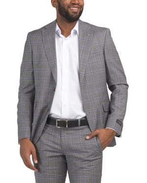 Marshalls Wool Classic Suit Jacket For - Gray