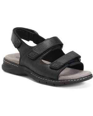 Marshalls Wide Gavin Open Toe Slingback Sandals For - Black
