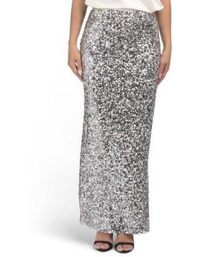 Marshalls Sequin Isolde Skirt For - Gray