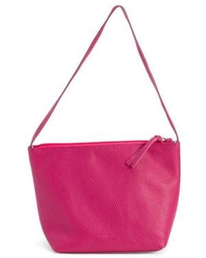 Marshalls Leather Smooth Bucket Bag For - Pink