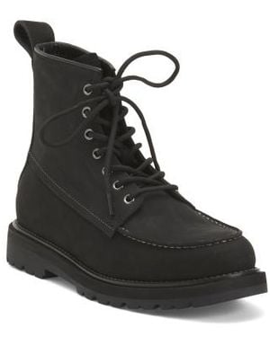 Marshalls Nubuck Leather Jay Boots For - Black