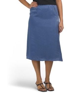 Marshalls Midi Slip Skirt For - Blue