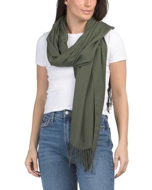 Marshalls Pashmina Style Scarf For - Green