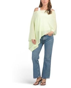 Marshalls Cashmere Dress Topper For - Blue