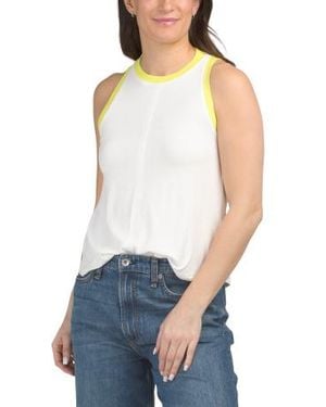 Marshalls Willow Ribbed Tank Top For - Blue