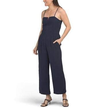 Marshalls V-Neck Jumpsuit For - Blue