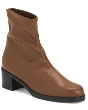 Marshalls Ankle Boots With Leather Footbed For - Brown