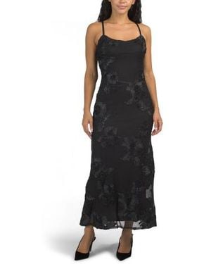 Marshalls Soutache Gown For - Black