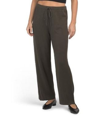 Marshalls Linen Blend Wide Leg Pants For - Black