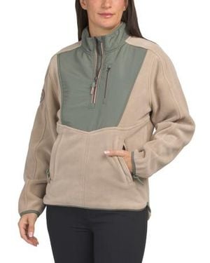 Marshalls Equestrian Super Soft Bonded Polar Hybrid Fleece Clara Jacket - Gray