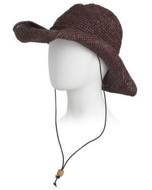 Marshalls Raffia Cowboy Hat For - Brown