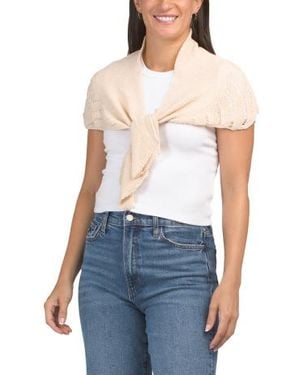 Marshalls Crochet Wrap For - Blue