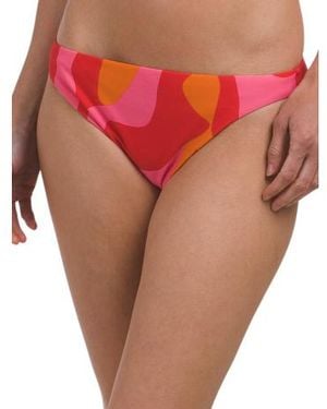 Marshalls Cinch Back Hipster Swim Bottoms For - Pink