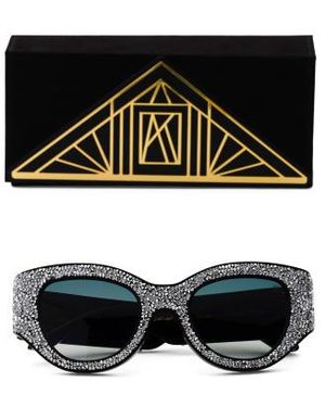 Marshalls 49Mm Lucky Goes To Vegas Sunglasses For - Black