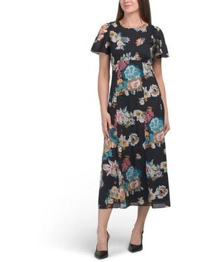Marshalls Elan Midi Dress For - Multicolor