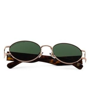 Marshalls Round Sunglasses - Green