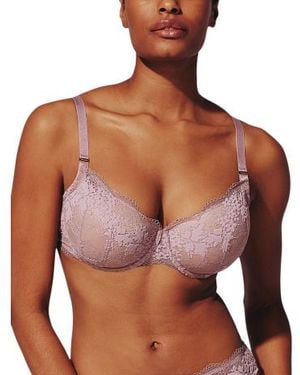 Marshalls Full Figure All Day Lace T-Shirt Bra For - Brown