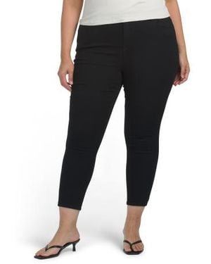 Marshalls Plus Recycle Comfort Waist Skinny Jeans For - Black