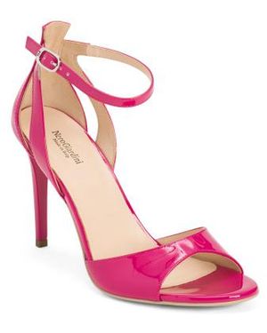 Marshalls Leather Heeled Sandals For - Pink