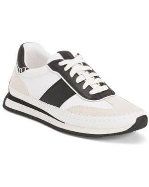 Marshalls Leather Gp Premier Runner Sneakers For - White