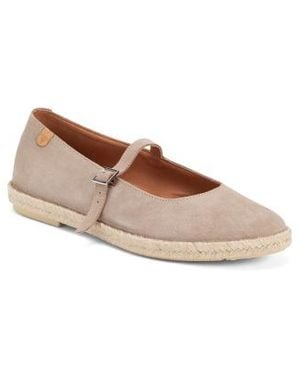 Marshalls Suede Iris Espadrille Mary Jane Flats For - Brown