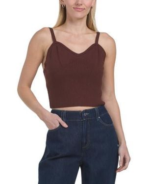 Marshalls Rib Bralet For - Blue