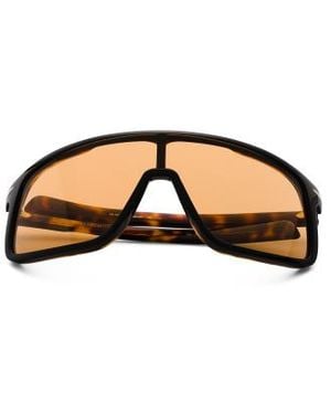 Marshalls Designer Shield Sunglasses - Brown