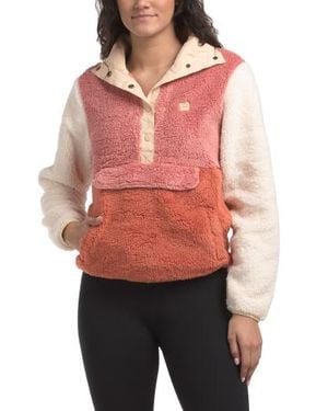 Marshalls Switchback Pull Over Fleece Jacket For - Red