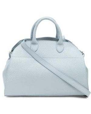 Marshalls Leather Gusset Satchel For - Blue