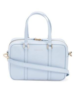 Marshalls Leather Go Anywhere Satchel For - Blue