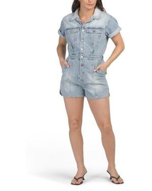 Marshalls Topanga Short Sleeve Romper For - Blue