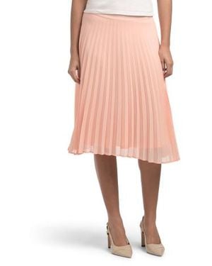 Marshalls Pleated Skirt For - Pink