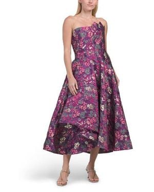 Marshalls Carolina Strapless Dress For - Purple