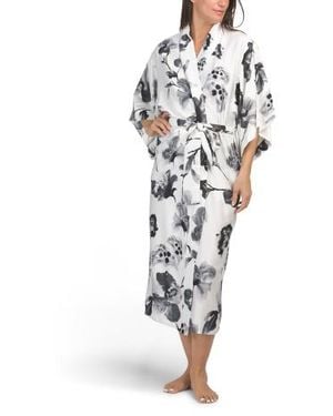 Marshalls Aurelia Charmeuse Robe For - White