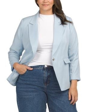 Marshalls Plus Twill Jacket For - Blue