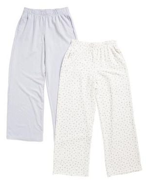 Marshalls 2Pk Wide Leg Pants For - White