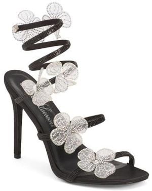 Marshalls Victoria Ankle Wrap Heels For - Metallic