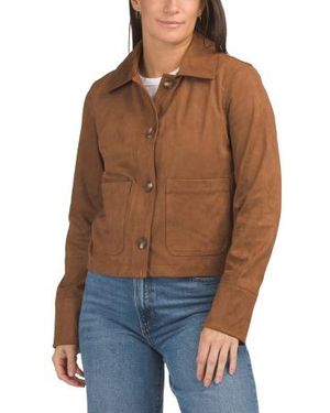 Marshalls Button Down Jacket - Brown