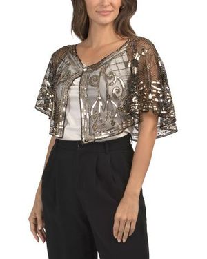 Marshalls Evening Capelet For - Black