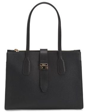 Marshalls Leather Metro Medium Tote For - Black