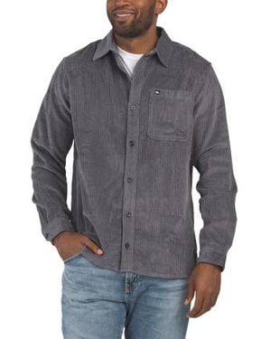 Marshalls Bubble Corduroy Shirt For - Gray