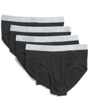 Marshalls 4Pk Cotton Blend Briefs For - Gray