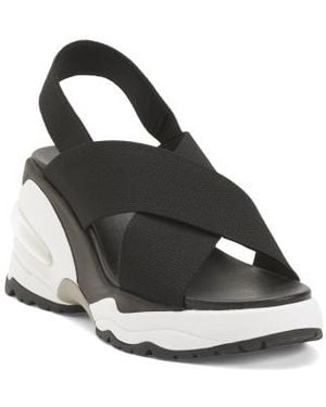 Marshalls Daxa Wedge Sandals For - Black