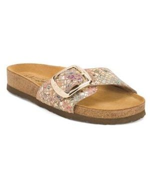 Marshalls Leather Maryland Comfort Sandals For - White