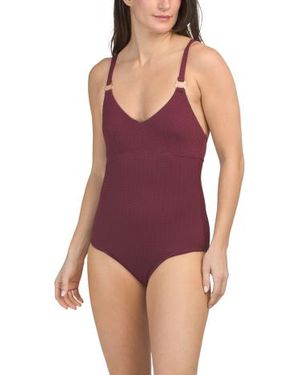Marshalls Teresa Saranya One-Piece Swimsuit - Purple