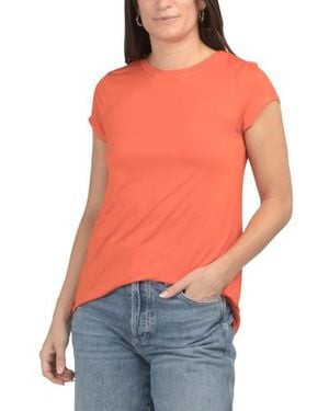 Marshalls Super Soft Hi-Lo T-Shirt For - Orange