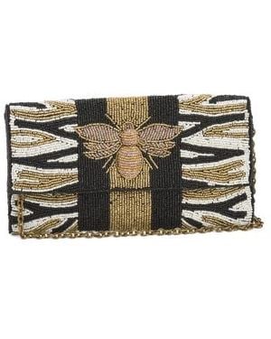 Marshalls Bee Glam Clutch For - Black