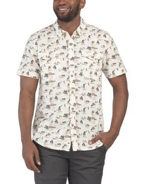 Marshalls Western Woven Shirt - White
